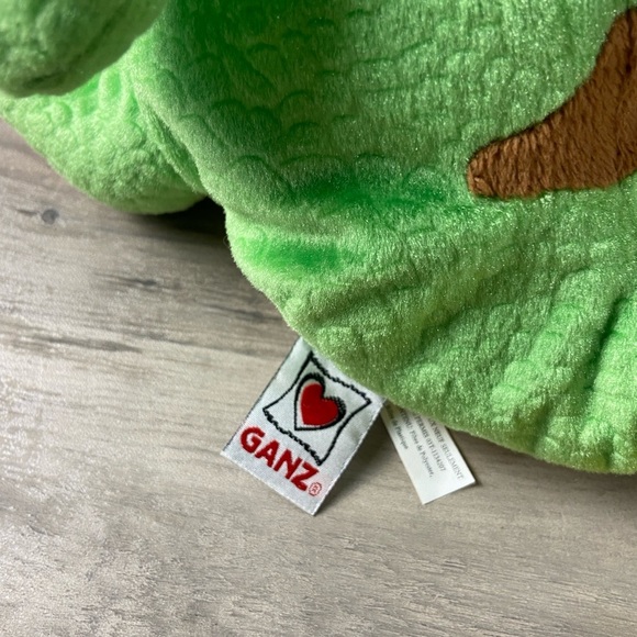 Ganz Plush Key Lime Dino Stuffed Animal HM185 No Code 9" Webkinz Dinosaur Green - Picture 7 of 10
